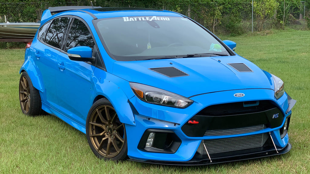 Tuned Ford Focus ST Goes For The Slammed Look Do You Like It  Carscoops